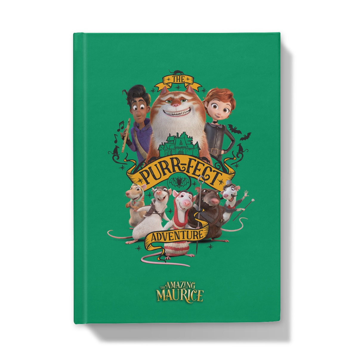 Purrfect Adventure Hardback Notebook