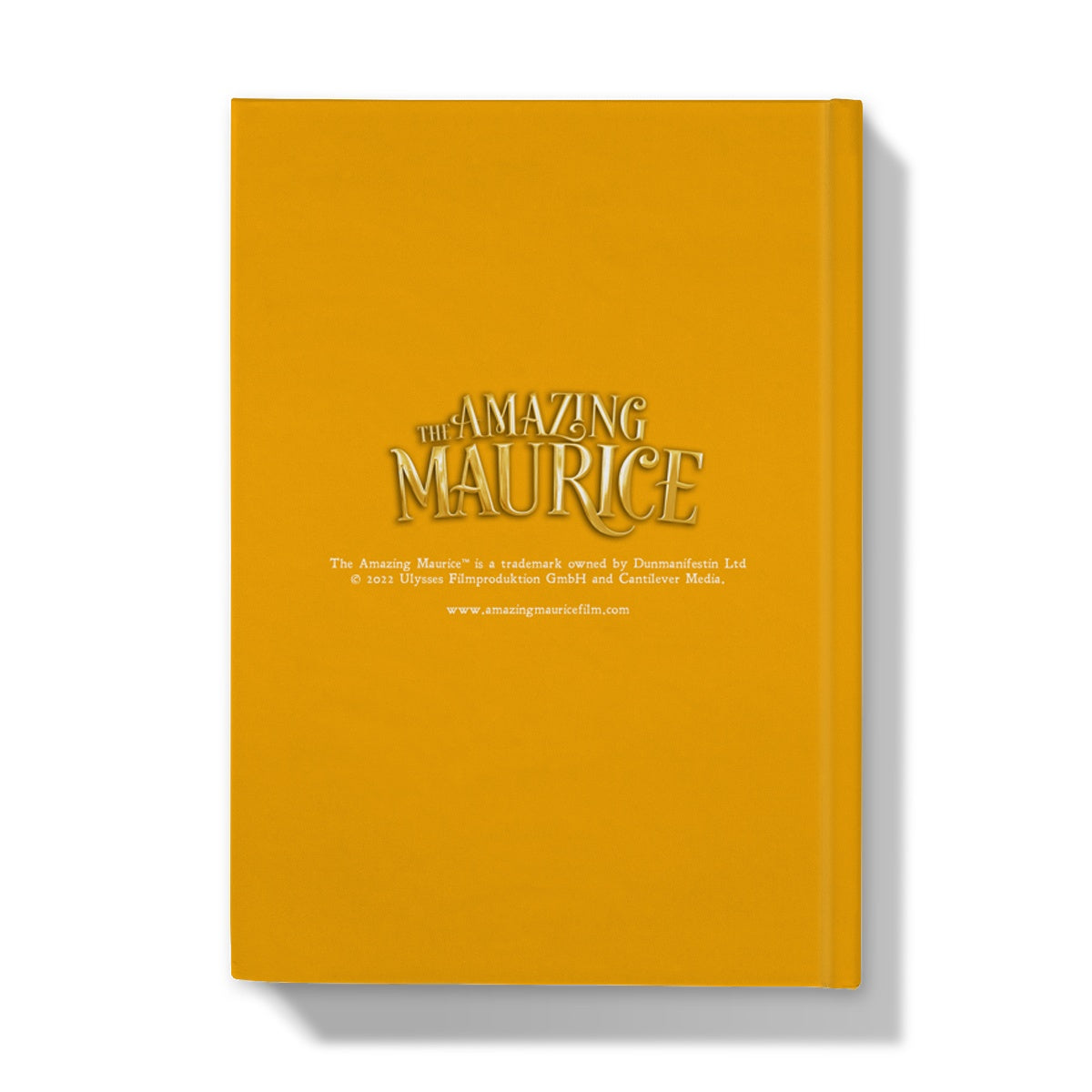 Maurice Yellow Hardback Notebook